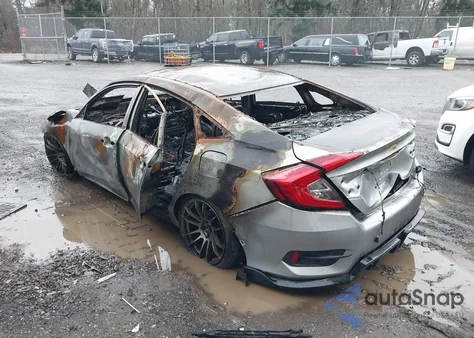 2017 Honda Civic Lx из США, поврежденный, VIN 19XFC2F53HE040947